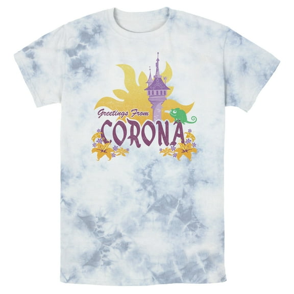 Men's Tangled Greetings from Corona  Graphic T-Shirt