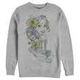 thumbnail image 1 of Men's Tangled Rapunzel Flowers  Sweatshirt Athletic Heather X Large, 1 of 3