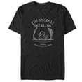 thumbnail image 1 of Men's Tangled Snuggly Duckling Motto  Graphic Tee Black Small, 1 of 4