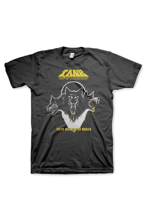 Men's Tank Hounds Of Hell T-shirt X-Large Black
