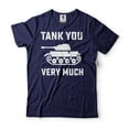 thumbnail image 1 of Men's Tank Shirt Thank You Very Much Shirt Tank Lover Fun Tank T Shirt Gift for Him (3X-Large Navy Blue), 1 of 6