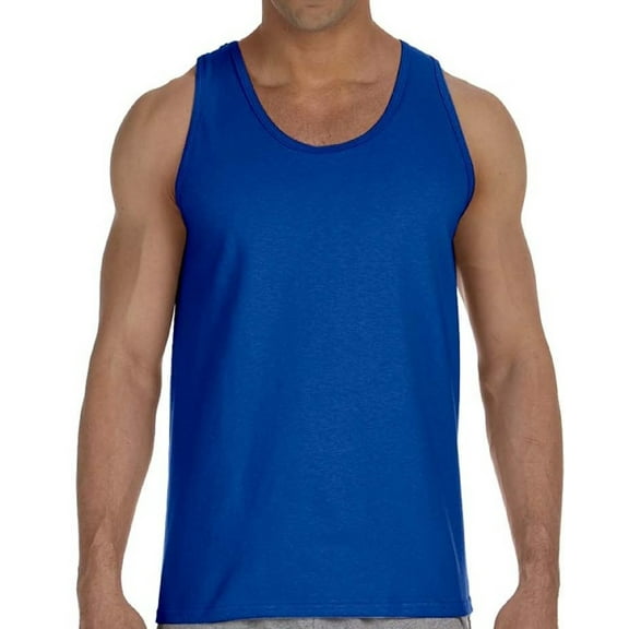 Men's Tank Top Gildan Cotton Sleeveless Sport Shirts - S M L XL 2XL - Tank Top Undershirt Gift for Mens Tshirts Tee