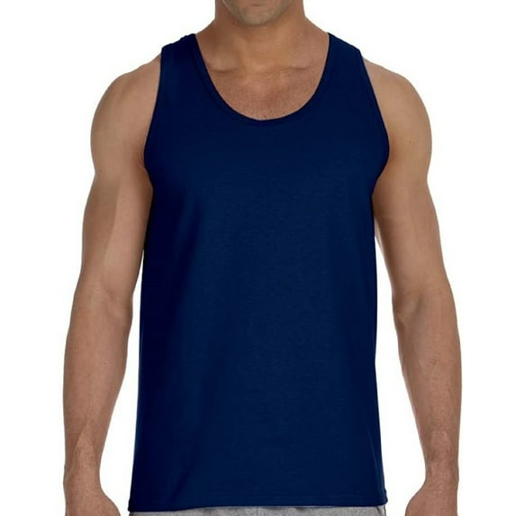 Men's Tank Top Gildan Cotton Sleeveless Sport Shirts - S M L XL 2XL - Tank Top Undershirt Gift for Mens Tshirts Tee