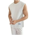 thumbnail image 1 of Men's Tank Top Muscle Workout Gym Shirts Moisture Wicking Lightweight Summer Casual Sleeveless Shirts, 1 of 7