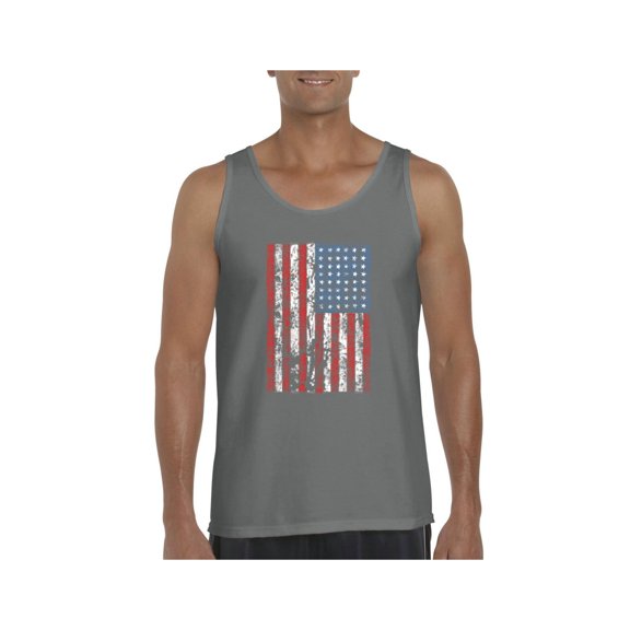 Men's Tank Top for Men - American Flag 4th of July