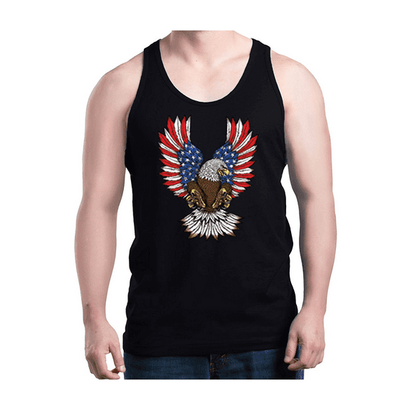 Men's Tank Top for Men - American Flag 4th of July