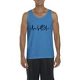 thumbnail image 1 of Men's Tank Top for Men - Basketball Heartbeat, 1 of 5