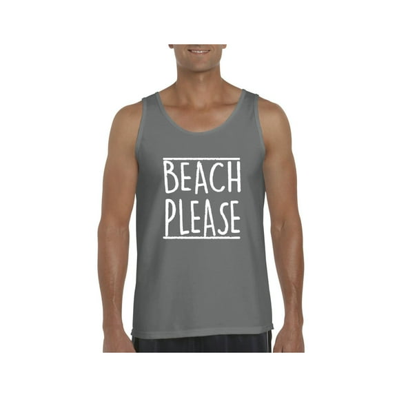 Men's Tank Top for Men - Beach Please