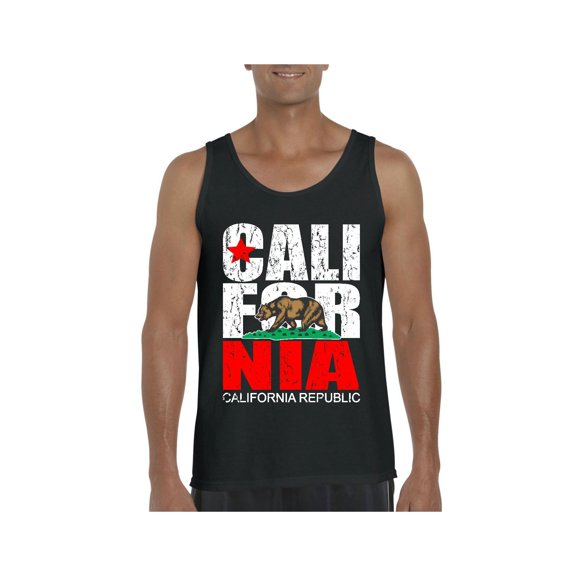 Men's Tank Top for Men - California Cali