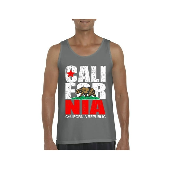 Men's Tank Top for Men - California Cali