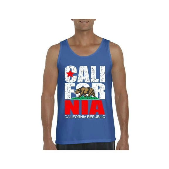 Men's Tank Top for Men - California Cali