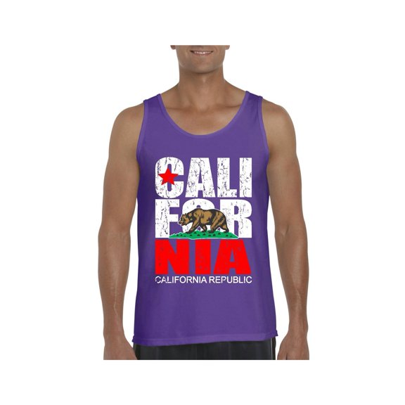 Men's Tank Top for Men - California Cali