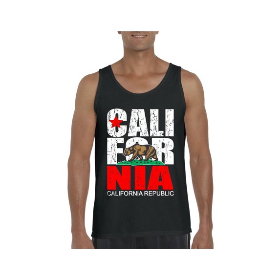Men's Tank Top for Men - California Cali