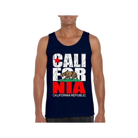 Men's Tank Top for Men - California Cali