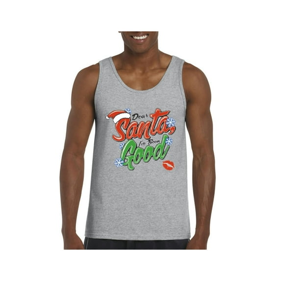 Men's Tank Top for Men - Christmas Dear Santa