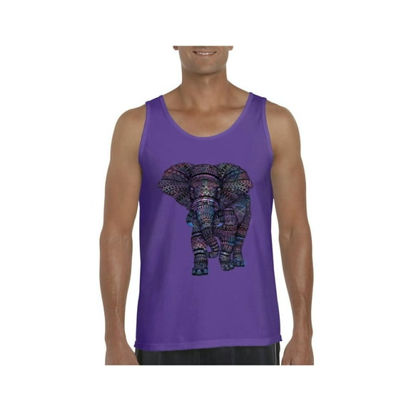 Men's Tank Top for Men - Elephant