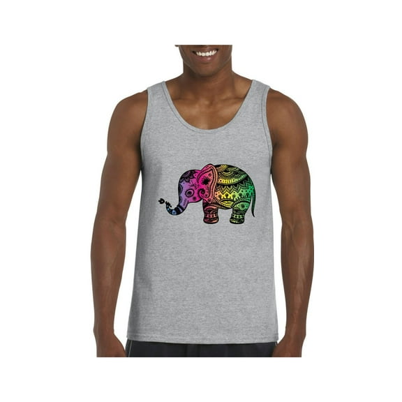 Men's Tank Top for Men - Elephant