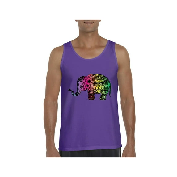Men's Tank Top for Men - Elephant