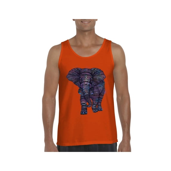 Men's Tank Top for Men - Elephant