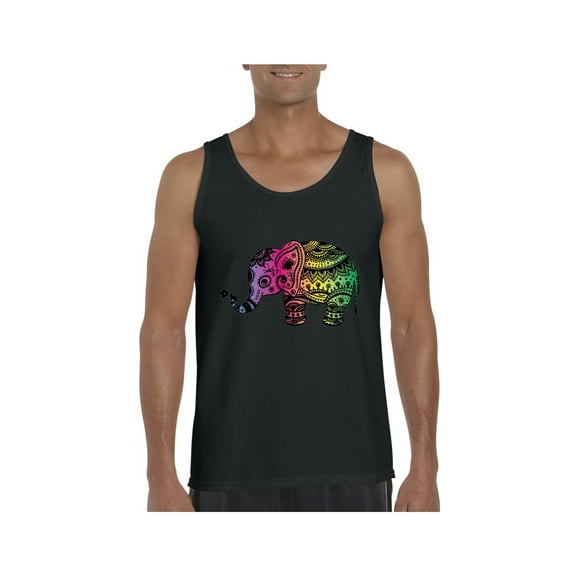 Men's Tank Top for Men - Elephant