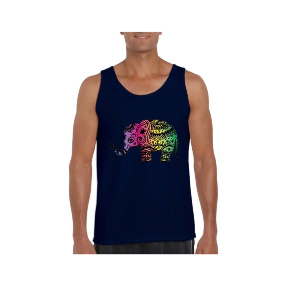 Men's Tank Top for Men - Elephant