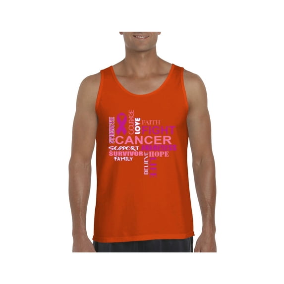 Men's Tank Top for Men - Fight Breast Cancer