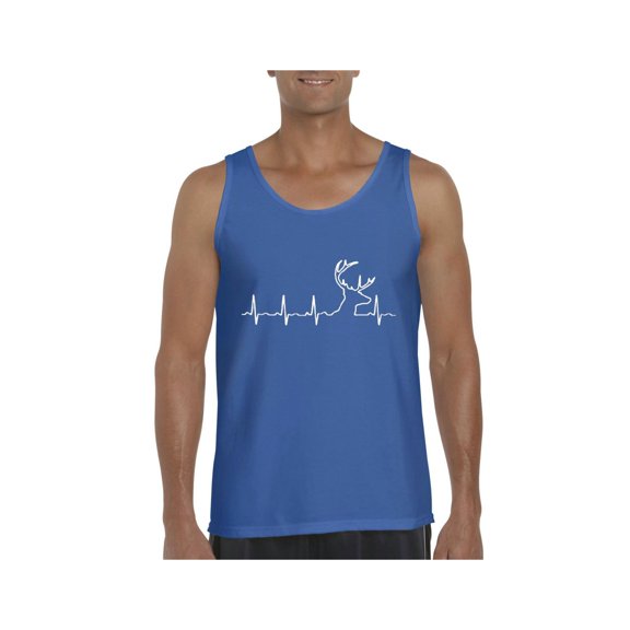 Men's Tank Top for Men - Heartbeat Hunting