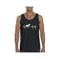 thumbnail image 1 of Men's Tank Top for Men - Horse Riding Gift Horses, 1 of 5