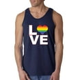 thumbnail image 1 of Men's Tank Top for Men - Love Rainbow, 1 of 5