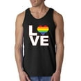 thumbnail image 1 of Men's Tank Top for Men - Love Rainbow, 1 of 5