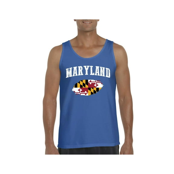 Men's Tank Top for Men - Maryland Flag