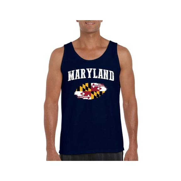 Men's Tank Top for Men - Maryland Flag