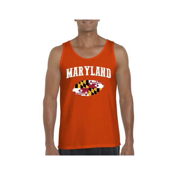 Men's Tank Top for Men - Maryland Flag