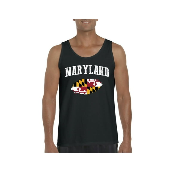 Men's Tank Top for Men - Maryland Flag