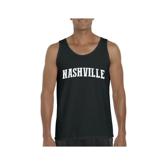 Men's Tank Top for Men - Nashville Tennessee Flag