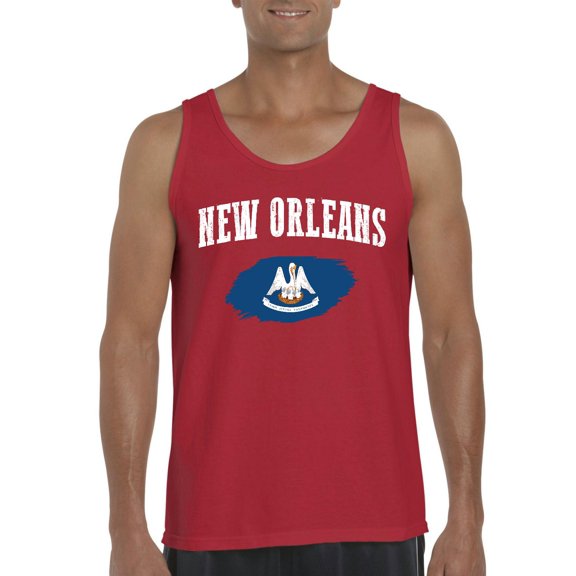Men's Tank Top for Men - New Orleans Louisiana