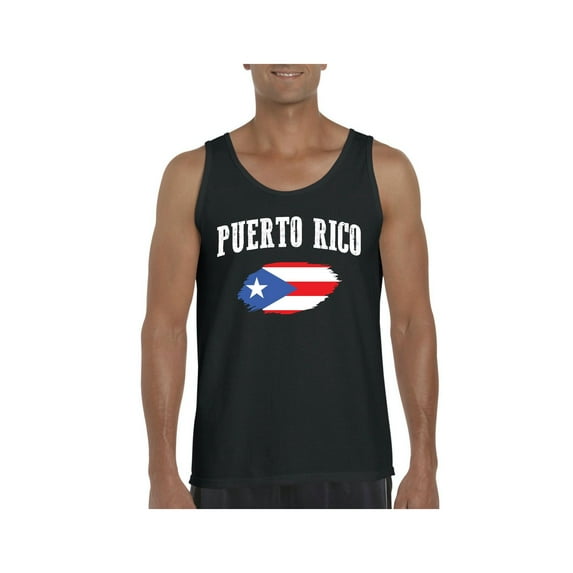 Men's Tank Top for Men - Puerto Rico Flag