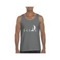 thumbnail image 1 of Men's Tank Top for Men - Sailing Heartbeat, 1 of 5