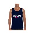 thumbnail image 1 of Men's Tank Top for Men - Save the Tatas, 1 of 5