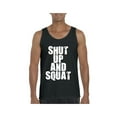 thumbnail image 1 of Men's Tank Top for Men - Shut Up and Squat, 1 of 5