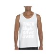 thumbnail image 1 of Men's Tank Top for Men - Thick Thighs Save Lives, 1 of 5
