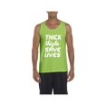 thumbnail image 1 of Men's Tank Top for Men - Thick Thighs Save Lives, 1 of 5