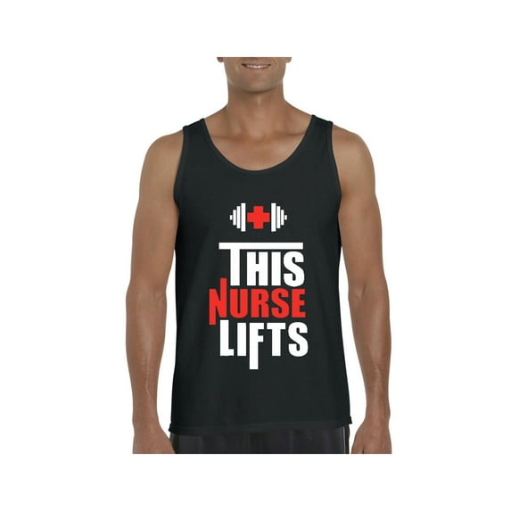Men's Tank Top for Men - This Nurse Lifts