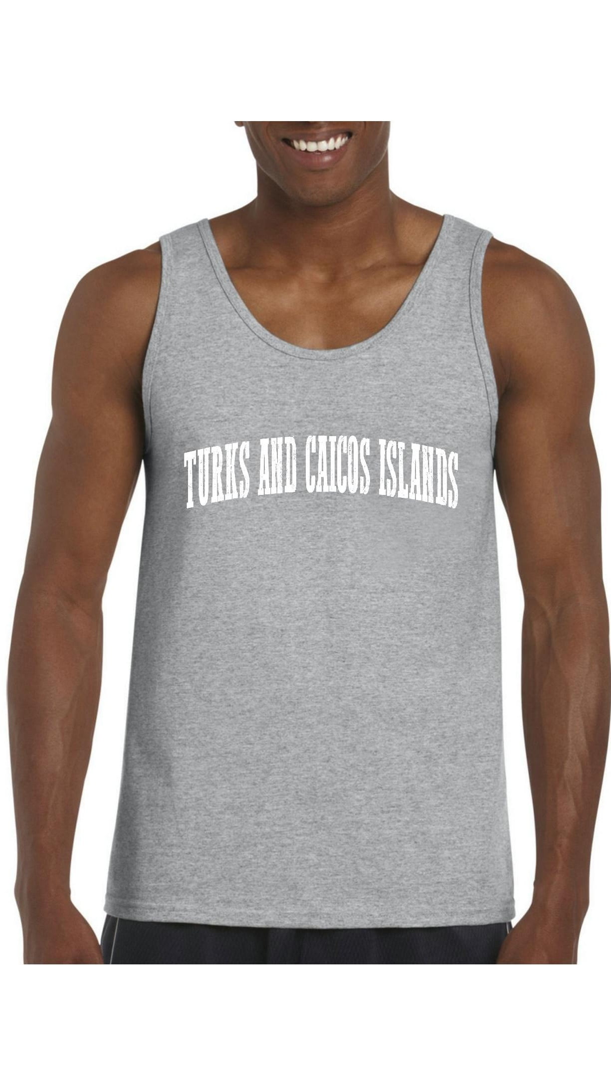 Men's Tank Top for Men Turks and Caicos Islands