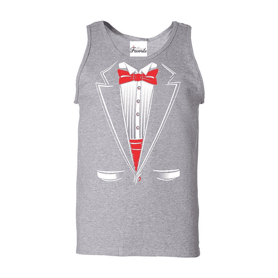 Men's Tank Top for Men - Tuxedo Prom Costume
