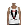 thumbnail image 1 of IWPF - Men's Tank Top for Men - Tuxedo Prom Costume, 1 of 5