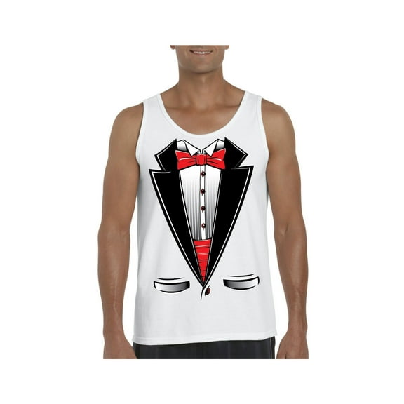 IWPF - Men's Tank Top for Men - Tuxedo Prom Costume