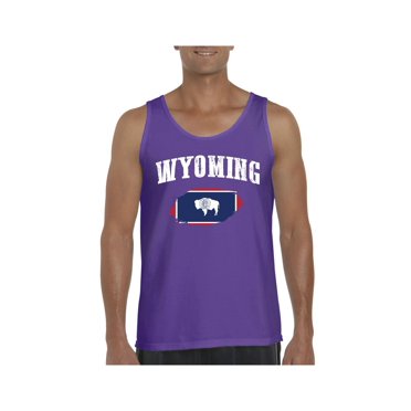 Men's Tank Top for Men - Wyoming Flag