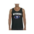 thumbnail image 1 of Men's Tank Top for Men - Wyoming Flag, 1 of 5