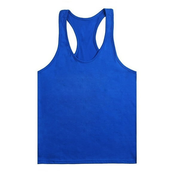 Men's Tank Tops Muscle Vest Cut Bodybuilding Gym Vest Workout Sleeveless T-Shirt